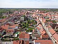 Gezicht op de stad vanaf de toren van de Nicolaaskerk