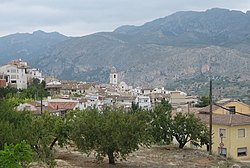 Skyline of Benimantell