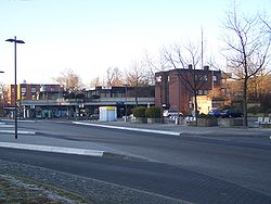 Neubau des Bahnhofs aus den 1970er Jahren