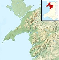 Snowdon is located in Gwynedd