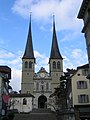 Hofkirche im März 2007