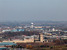 Milton from escarpment