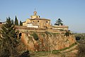 Panorama of the walls of Civita Castellana.