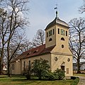 Massiver Dachturm (Dorfkirche Kladow)