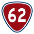 Provincial Highway 62 shield}}