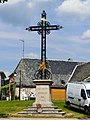 Kreuz anstelle des ehemaligen Friedhofes