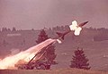 1966. Lancio di un missile Honest John sull'altopiano di Asiago