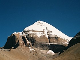 Кайлас, выгляд з поўдня