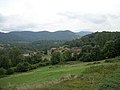 Vue sur le village de Créchets.