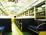 車内（クモハ129、2002年撮影）