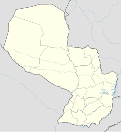 José Falcón is located in Paraguay