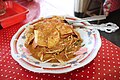 Pecel di Bukittinggi, Sumatera Barat (disebut: Pical sikai) khas Minangkabau dengan beberapa jenis sayuran dan kerupuk.