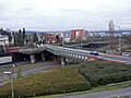 Halbseitige Lärmschutzgalerie Seckbacher Landstraße