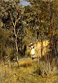 Frederick McCubbin, Gathering Mistletoe, 1886