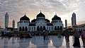 Image 16Baiturrahman Mosque in Aceh, a most popular and fine example of Islamic art and architecture in Indonesia (from Tourism in Indonesia)