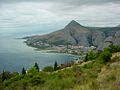 Omiš und die Mündung der Cetina