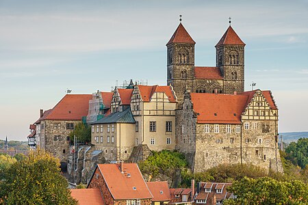 Quedlinburg Abbey, by A.Savin