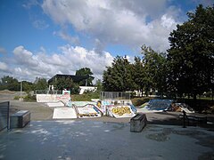 Skateparc de Vitré.