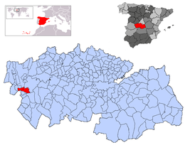 Alcolea de Tajo - Localizazion