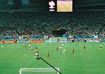 Match pour la troisième place de la Coupe du monde 2006 entre Allemagne et Portugal.