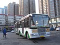 1路曾使用BK6141CNGA型压缩天然气铰接车