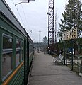 La gare ferroviaire.