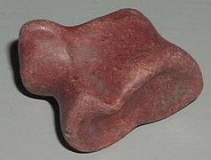 Knucklebones die, made of soapstone