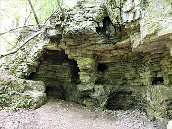 Felsengrotte "Bärenhöhle" in der Schlagkatz