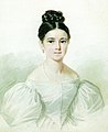 Portrait de la comtesse Nathalie Sergueïevna Ouvarova, par Ivan Xaverievitch Kanevski (1833)