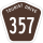 Tourist Drive 357 marker