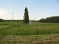 Landscape around the memorial