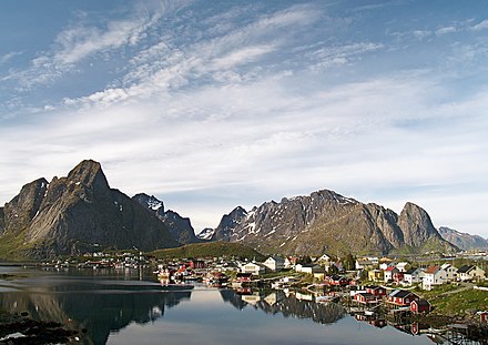 Reine on the Lofoten archipelago island Moskenesøy