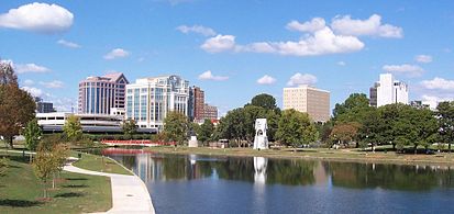 Skyline of Huntsville