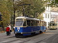 Konstal 102Na from 1970, the oldest car of this type in Poland