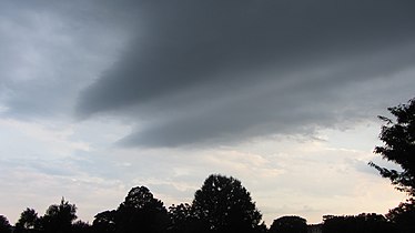 Cloud formation. Washington, D.C., United States.