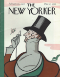 Eustace Tilley on the first edition of The New Yorker, 1925