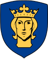 Als schwedischer Schutzheiliger ist Erik IX. († 1160) im Stockholmer Wappen verewigt