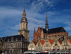 Veurne market square