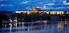 Prague by night