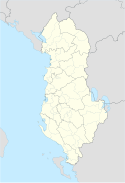 Çarçovë is located in Albania