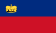 Liechtenstein zászlaja