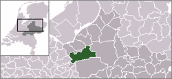 Location of Barneveld