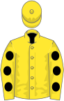 Yellow, black spots on sleeves