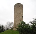 Der Turm des Schlosses von Cleppé