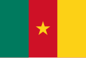 Vertical tricolor (green, red, yellow) with a five-pointed gold star in the center of the red