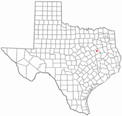 موقعیت Fairfield, Texas