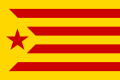 Estelada rosa. Bandiera indipendentista sociałista catałana