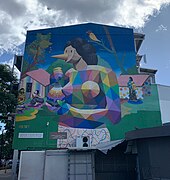 Oeuvre Okuda à Papeete