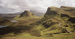 Utsikt mot Quiraing, Skye