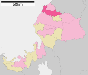 Poziția localității Sakai